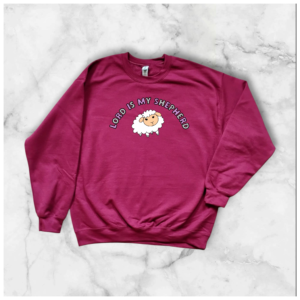 christian crewneck sweatshirt