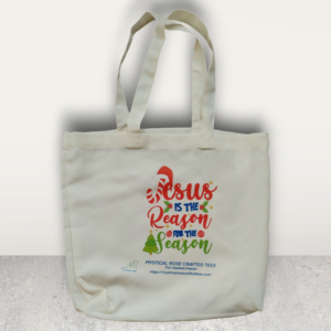 jesus is the reason tote bag