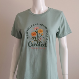 created with purpose t shirt