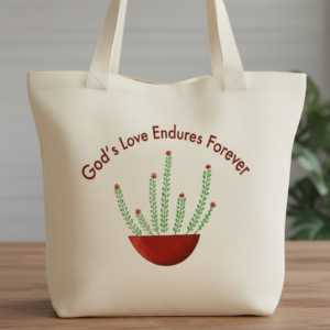 god's love tote bag